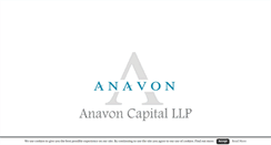 Desktop Screenshot of anavoncapital.com